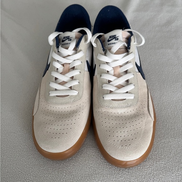 Nike SB Heritage Vulc white/blue size 13 - Picture 4 of 4